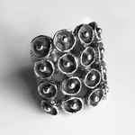 Mosaic Ring in Silver