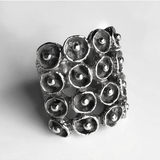 Mosaic Ring in Silver