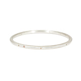 Modeled Bangle with (9) Cognac Diamonds