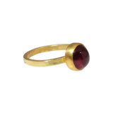 Crimson Tourmaline Ring in 22k and 18k Gold