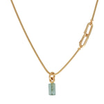Baroque Pearl Charm Pendant in 18k Gold