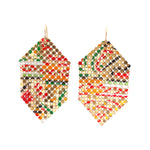 Graffiti Large Banner Earrings