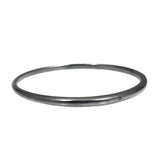 Tapered Bangle with 1.8mm Black Diamond
