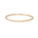 Modeled Bangle with (9) Cognac Diamonds