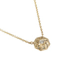Clematis Necklace in 18k Yellow Gold