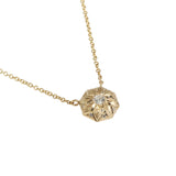 Clematis Necklace in 18k Yellow Gold