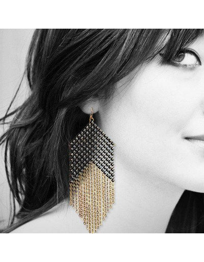 Blackpoint Mesh Earrings